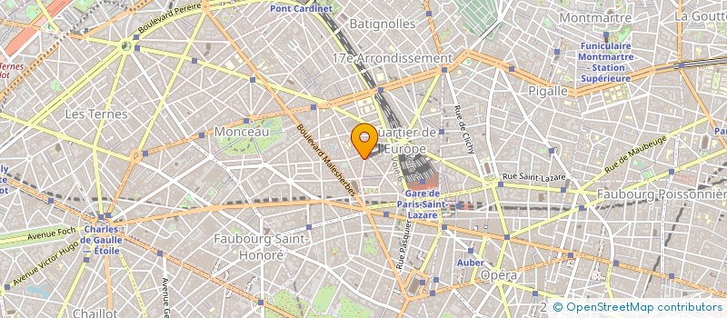 localisation de l'entreprise IND. MADELIN HUBERT REP PAR MR HOMBERG  PARIS