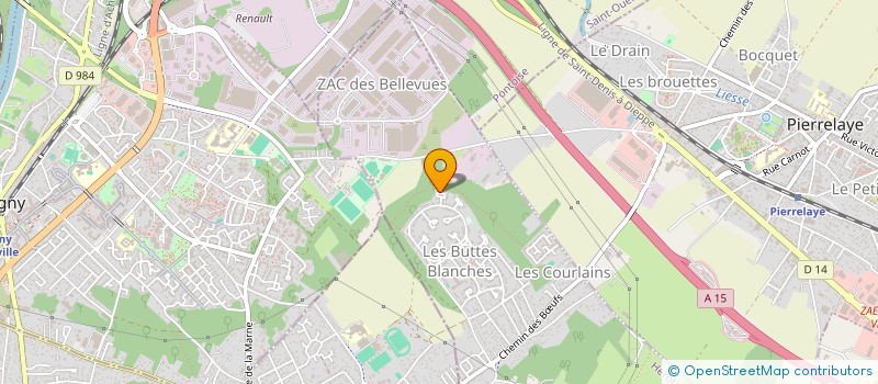 localisation de l'entreprise IND MARTEL REP PAR MME MANDON   NICOLE à HERBLAY-SUR-SEINE