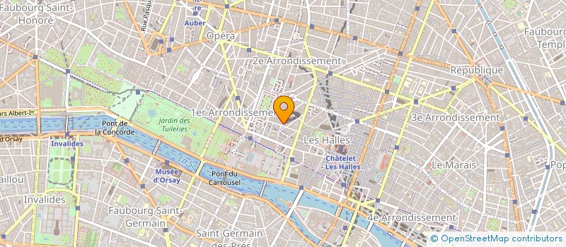 localisation de l'entreprise IND MARTIN CLEMENT ET LUDIVINE  PARIS