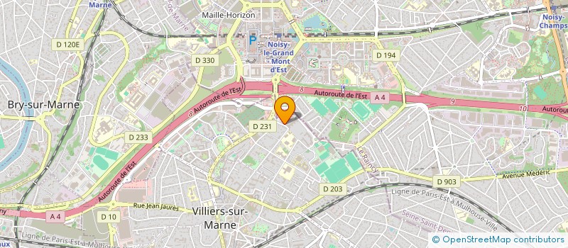 localisation de l'entreprise IND MARTIN FRANCK & JONIK EMILIE  VILLIERS-SUR-MARNE