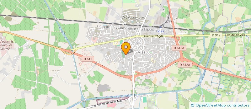 localisation de l'entreprise IND MAUGARD VOGT SCHERDING  VIAS