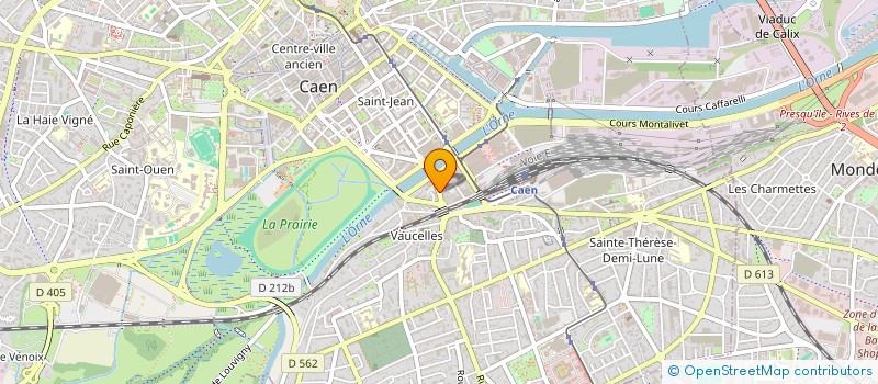 localisation de l'entreprise IND MENARDAIS à CAEN
