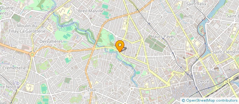 localisation de l'entreprise IND MENEUVRIER LAUNAY LMNP à NANTES