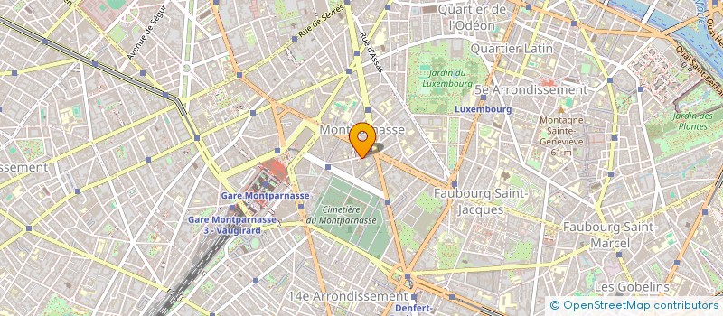 localisation de l'entreprise IND. MOLHO RIDOLFI  PARIS