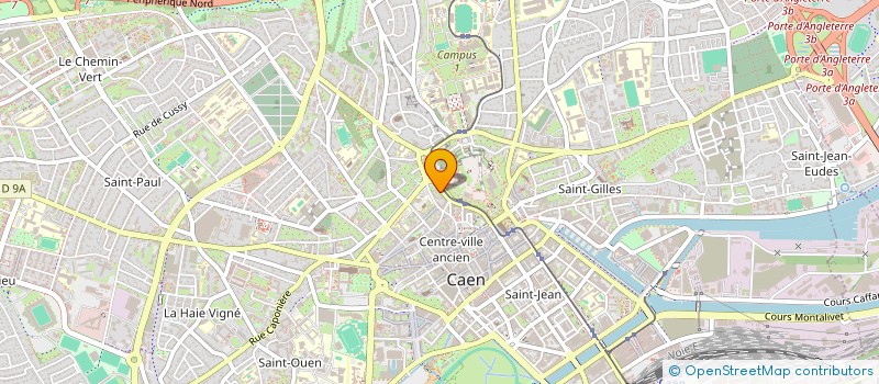 localisation de l'entreprise IND MONBLANT ECOLASSE à CAEN