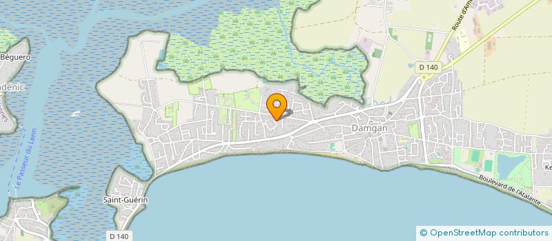 localisation de l'entreprise IND MONLONG LE LUHERNE  DAMGAN