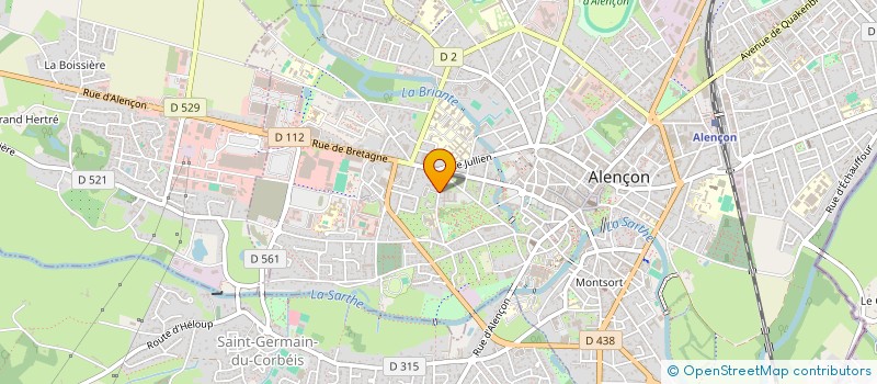 localisation de l'entreprise IND NASSCHAERT DUTERTRE à ALENCON