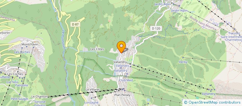 localisation de l'entreprise IND NIEUWENHUYS SANDERS  AIME-LA-PLAGNE