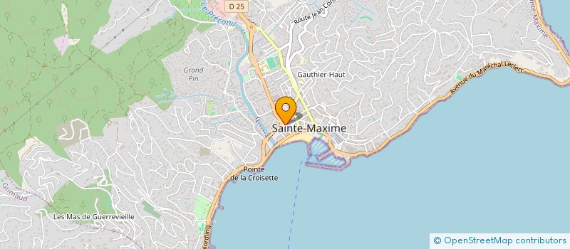localisation de l'entreprise IND OLIVEIRA DA SILVA à SAINTE-MAXIME