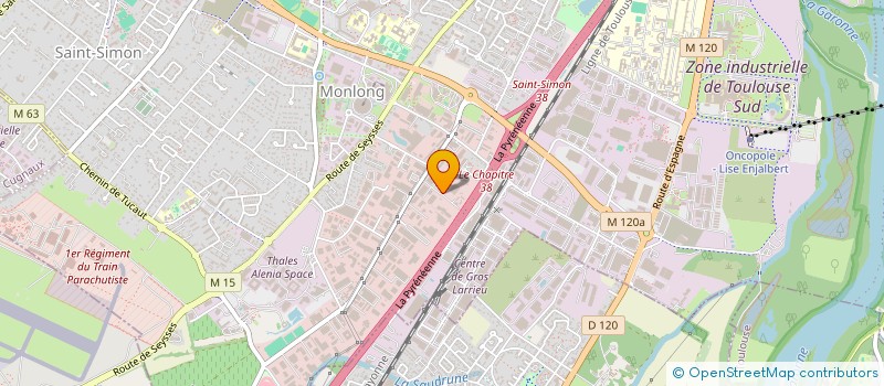 localisation de l'entreprise IND PALAPRAT DA COSTA COSTAMAGNA à TOULOUSE