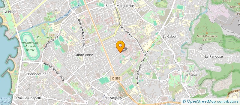 localisation de l'entreprise IND PARENTS ELEVES ECOLE CHATEAU SEC à MARSEILLE