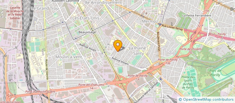 localisation de l'entreprise IND PAUL RENE ET BERNARD  LYON