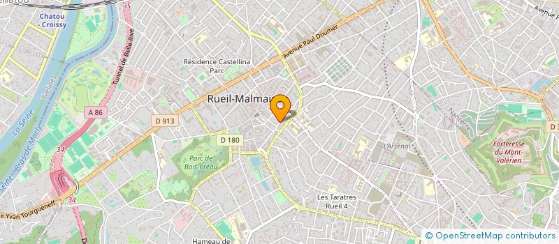 localisation de l'entreprise IND PENEL - LANNELUC à RUEIL-MALMAISON