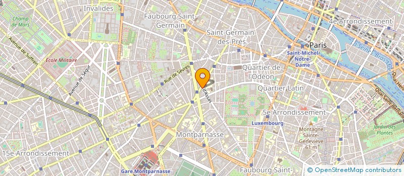 localisation de l'entreprise IND PERES LACOME  PARIS