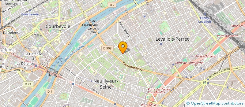 localisation de l'entreprise IND PETIT REP PAR MR PETIT ROGER à NEUILLY-SUR-SEINE