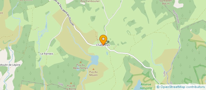 localisation de l'entreprise IND POULET  TARNAC