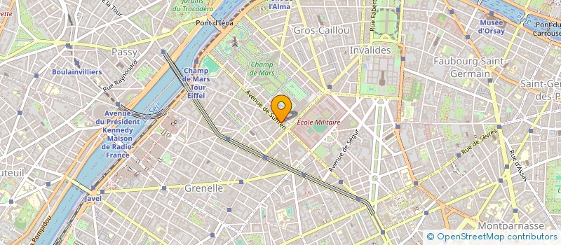 localisation de l'entreprise IND. POULIN-PERRIER REP PAR  PARIS