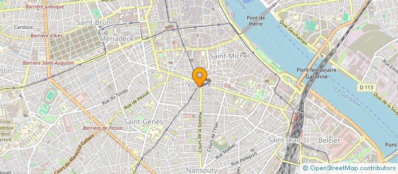 localisation de l'entreprise IND POUSSARD EMMANUEL ET STEPHANIE  BORDEAUX