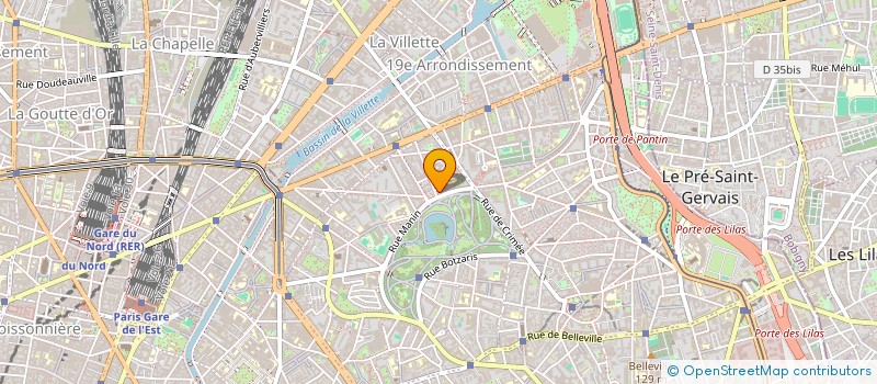 localisation de l'entreprise IND. QUICHAUD REP PAR MME AUBIN YVETTE  PARIS