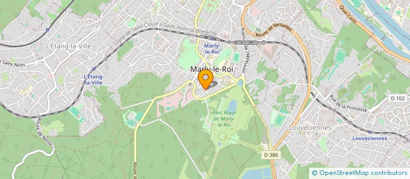 localisation de l'entreprise IND RAFFY CAPELLI  MARLY-LE-ROI