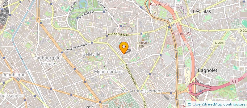 localisation de l'entreprise IND. RAFFY LAFON REP PAR MR     GELIN GU  PARIS