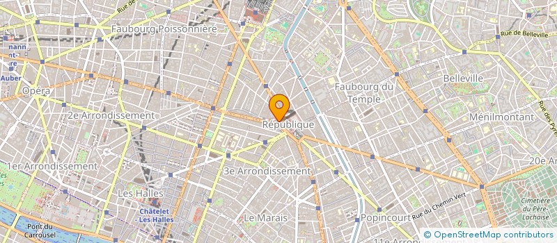 localisation de l'entreprise IND. RAPOPORT REP PAR S.A. GATI  PARIS