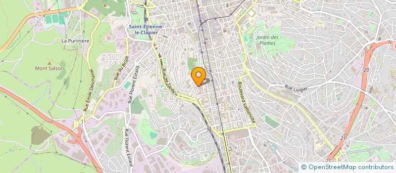 localisation de l'entreprise IND REMBLIN SICARD  SAINT-ETIENNE