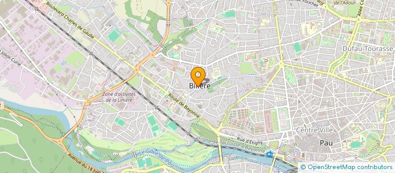 localisation de l'entreprise IND REYNOLDDESERESIN - GOETZ  BILLERE