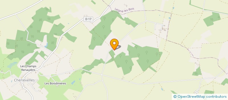 localisation de l'entreprise IND RIGOT  CHENEVELLES