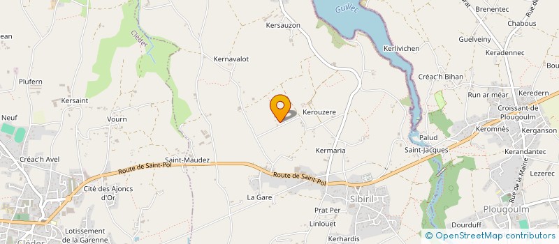 localisation de l'entreprise IND RIOU LOUIS ET JEAN YVES  SIBIRIL