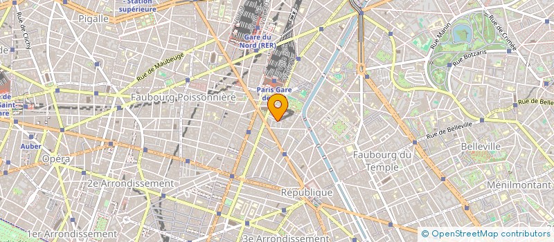 localisation de l'entreprise IND RIQUET  PARIS