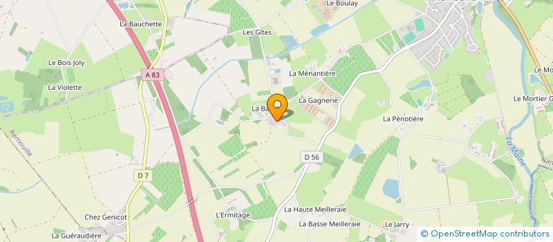 localisation de l'entreprise IND ROUSSEAU  LE GUEN  REMOUILLE