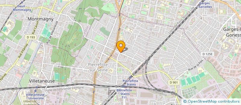 localisation de l'entreprise IND. ROY REP PAR MR FESSARD MICHEL à PIERREFITTE-SUR-SEINE