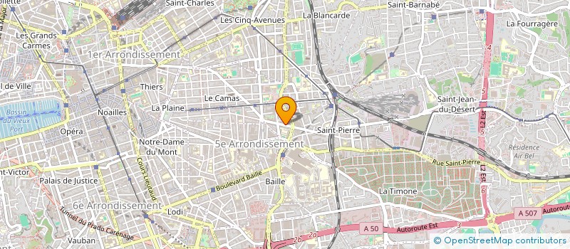 localisation de l'entreprise IND SALVA  MARSEILLE