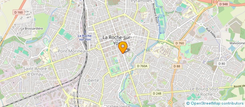 localisation de l'entreprise IND SAN CARLOS LEFORT à LA ROCHE-SUR-YON