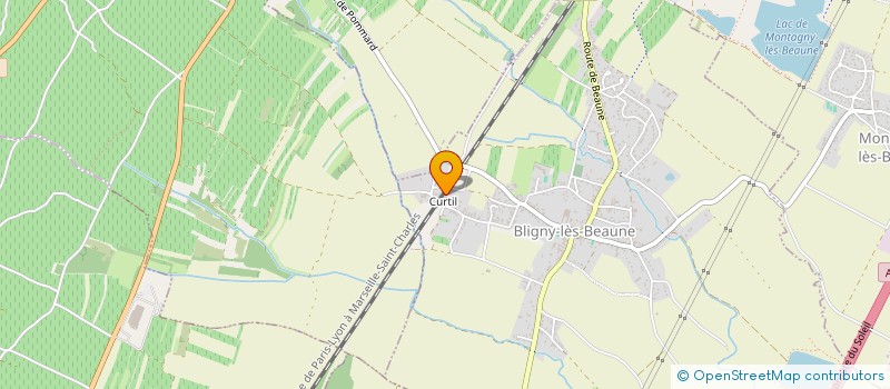 localisation de l'entreprise IND SAWNA  BLIGNY-LES-BEAUNE