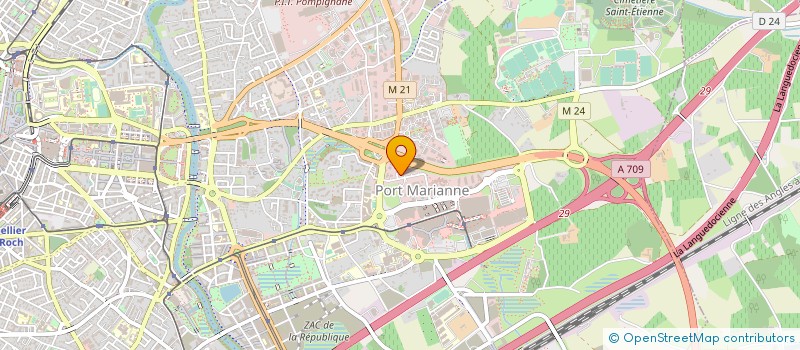 localisation de l'entreprise IND SCPI UNIDELTA CRCAM QUERCY ROUERGUE à MONTPELLIER