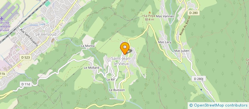 localisation de l'entreprise IND.SEBASTIEN LISSOT ET GUILBAUT COLAS  SAINT-JEAN-LE-VIEUX