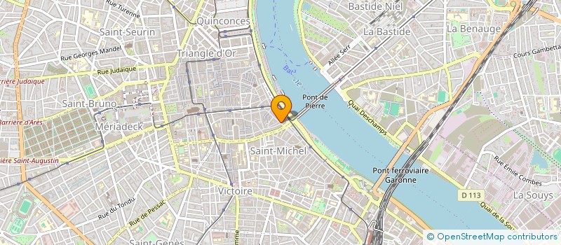 localisation de l'entreprise IND SHOSHANY FRANCOZ  BORDEAUX