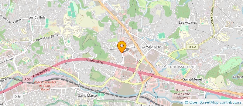 localisation de l'entreprise IND SIANI VINCENT ET SIANI NEE FAELLA VINCENZA à MARSEILLE