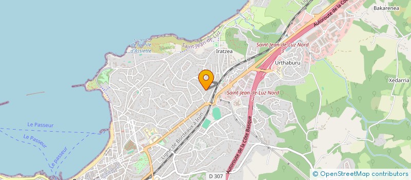 localisation de l'entreprise IND SOLABERRIETA BORTOLATO  SAINT-JEAN-DE-LUZ