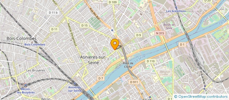 localisation de l'entreprise IND SOUSSEN REP PAR MR SOUSSEN  GEORGES  ASNIERES-SUR-SEINE