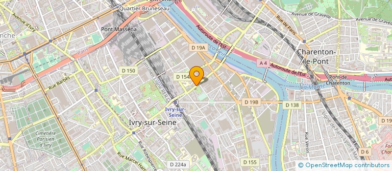 localisation de l'entreprise IND. STOLLER REP PAR  IVRY-SUR-SEINE