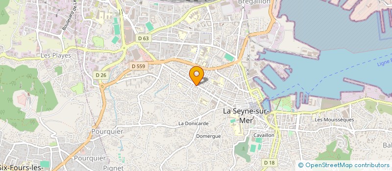 localisation de l'entreprise IND SYLVAIN JEAN PAUL ET TESSIER MICHEL à LA SEYNE-SUR-MER