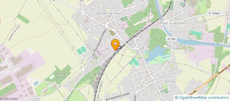 localisation de l'entreprise IND TERLIER  VENDIN-LE-VIEIL