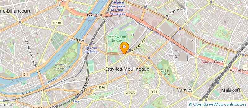 localisation de l'entreprise IND. VABRE BOILEAU REP PAR MME VABRE JE à ISSY-LES-MOULINEAUX