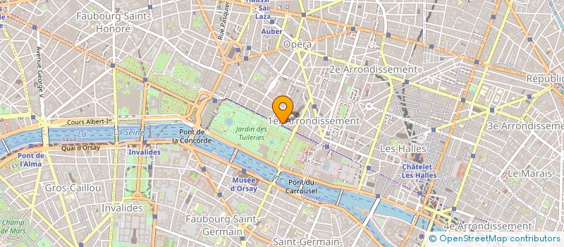 localisation de l'entreprise IND. VALDO REP PAR MR R. MICHEL à PARIS