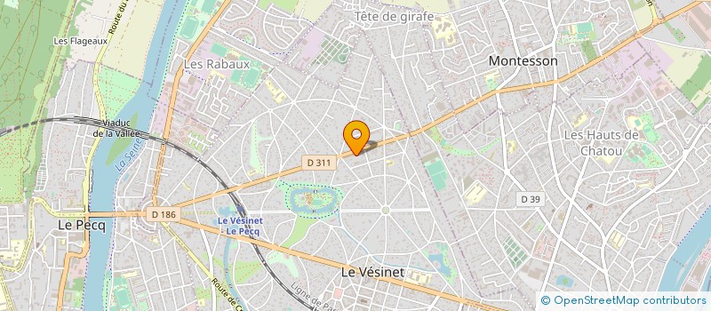 localisation de l'entreprise IND. VARICHON REP PAR MR        VARICHON à LE VESINET