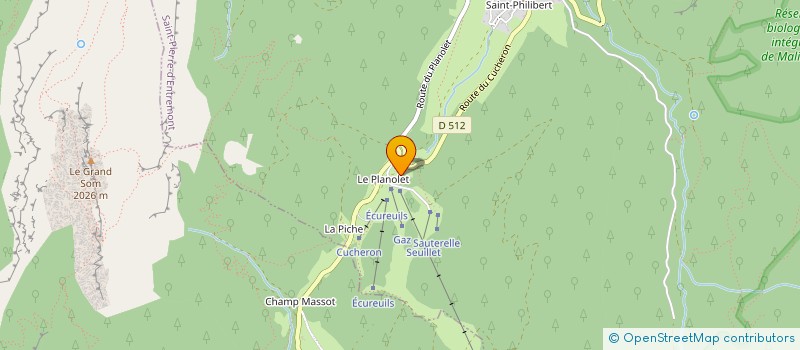 localisation de l'entreprise IND VELAY à SAINT-PIERRE-D'ENTREMONT