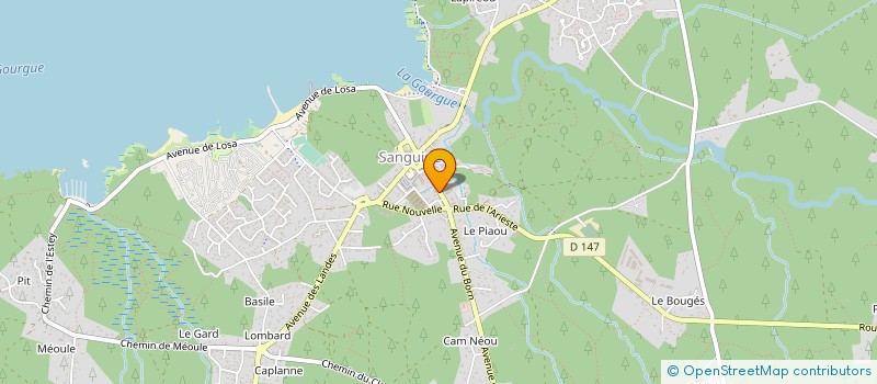 localisation de l'entreprise IND VILLENAVE ODETTE THIERRY PATRICE  SANGUINET